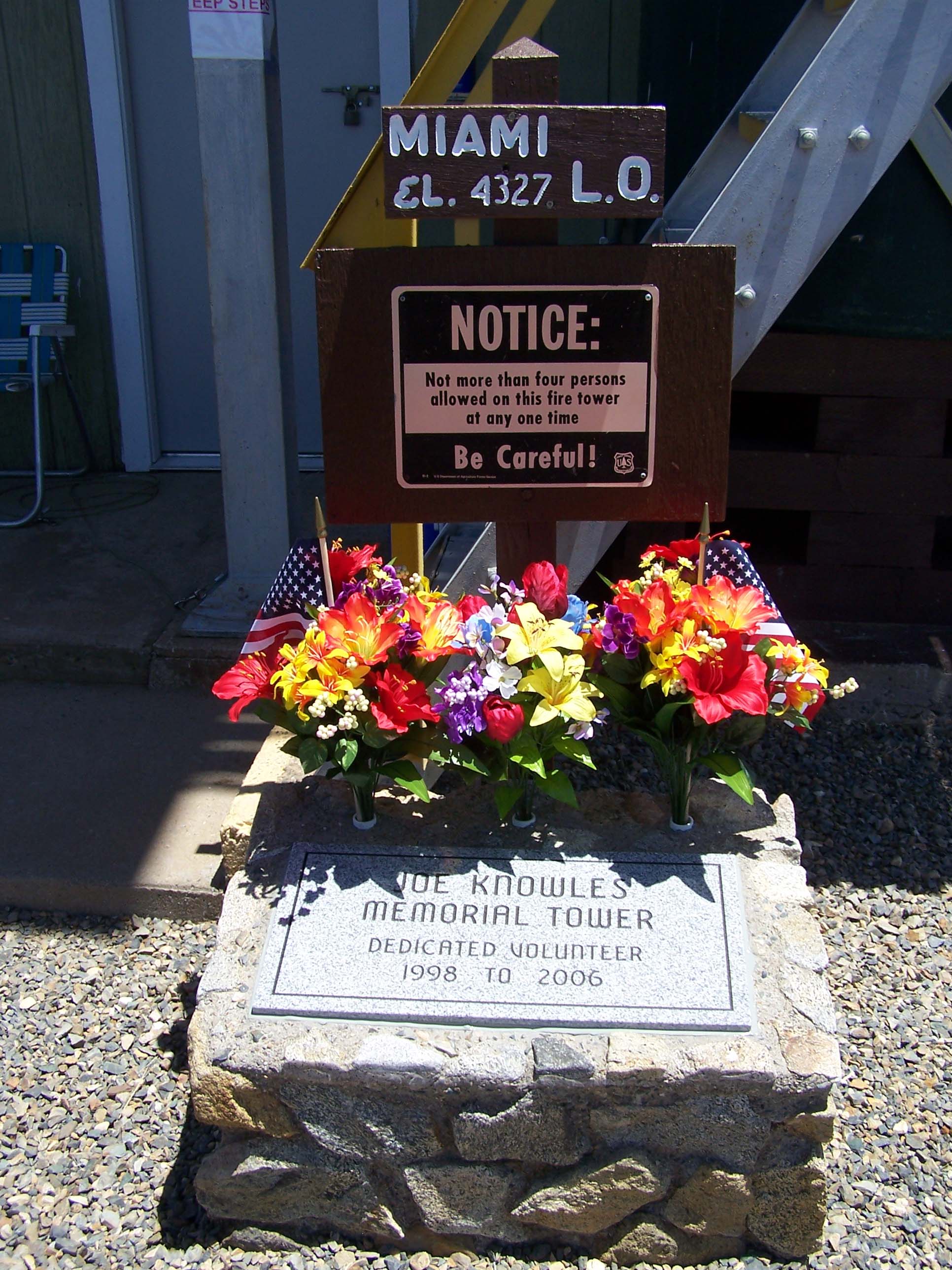 Knowles Memorial Tower Monument